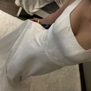 - Elegant White Wedding Dress